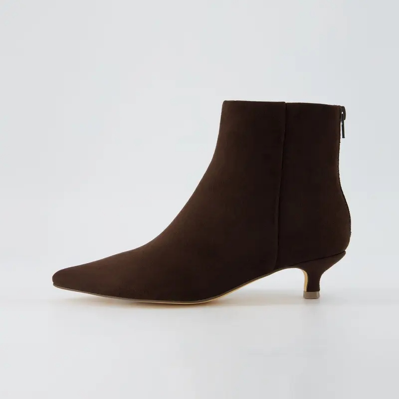 Women's Soft Vegan Dressy Ankle Boots