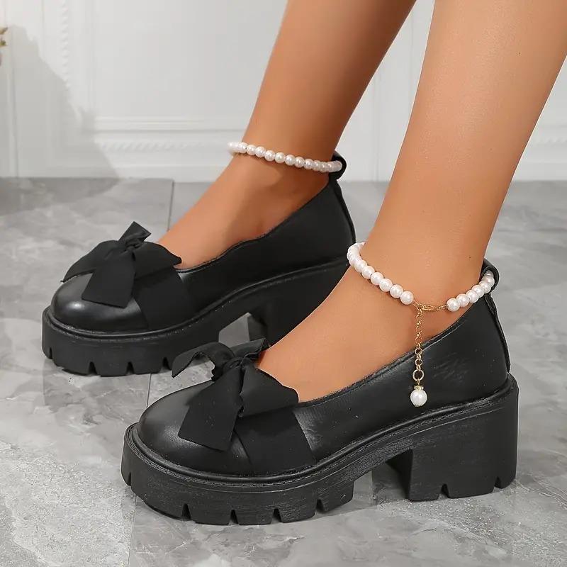 Women's Solid Color Elegant Loafers