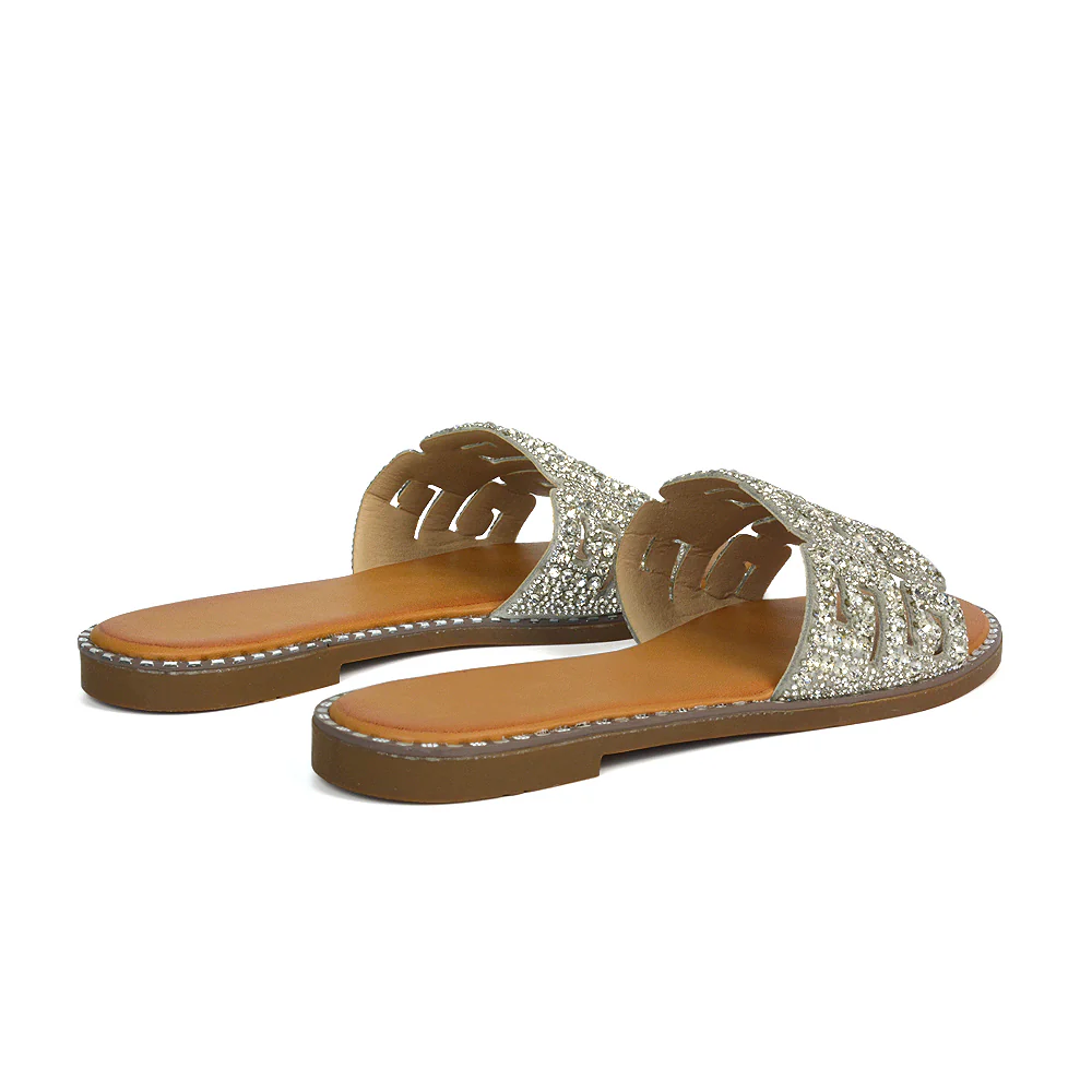 Soft Comfy Diamante Bling Slider