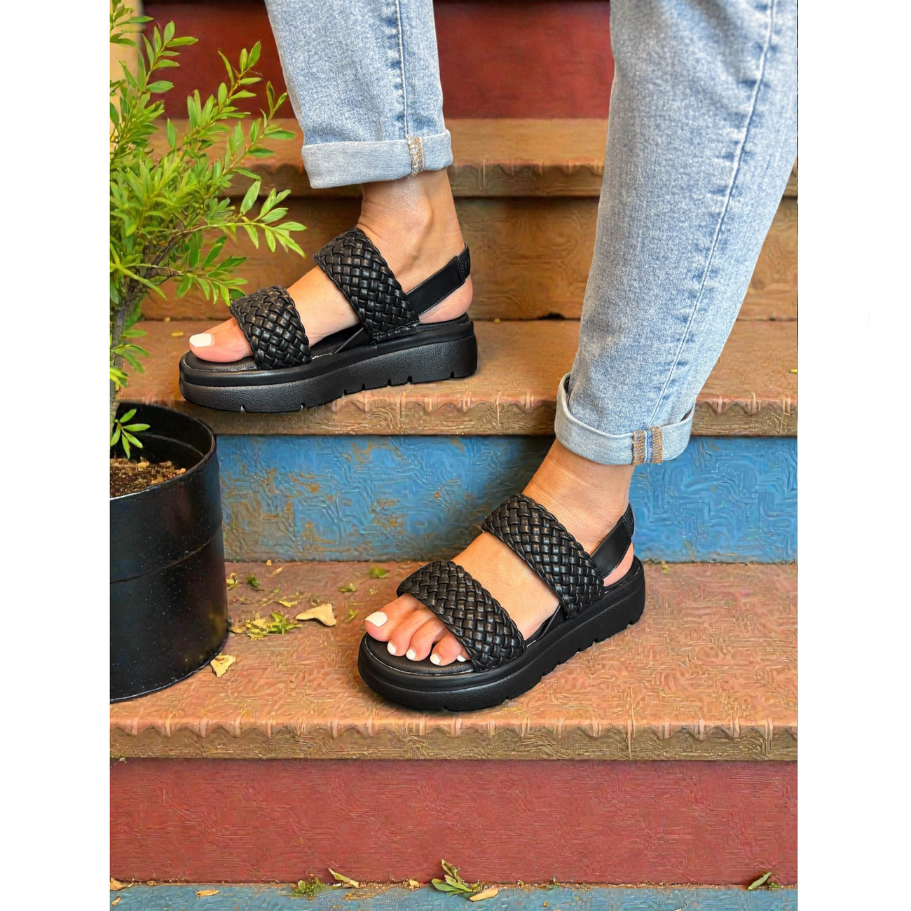 Women's Memory Foam Wedge Sandals