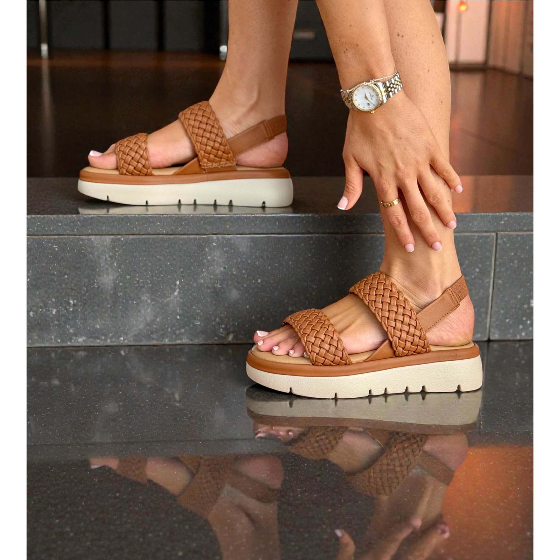 Women's Memory Foam Wedge Sandals