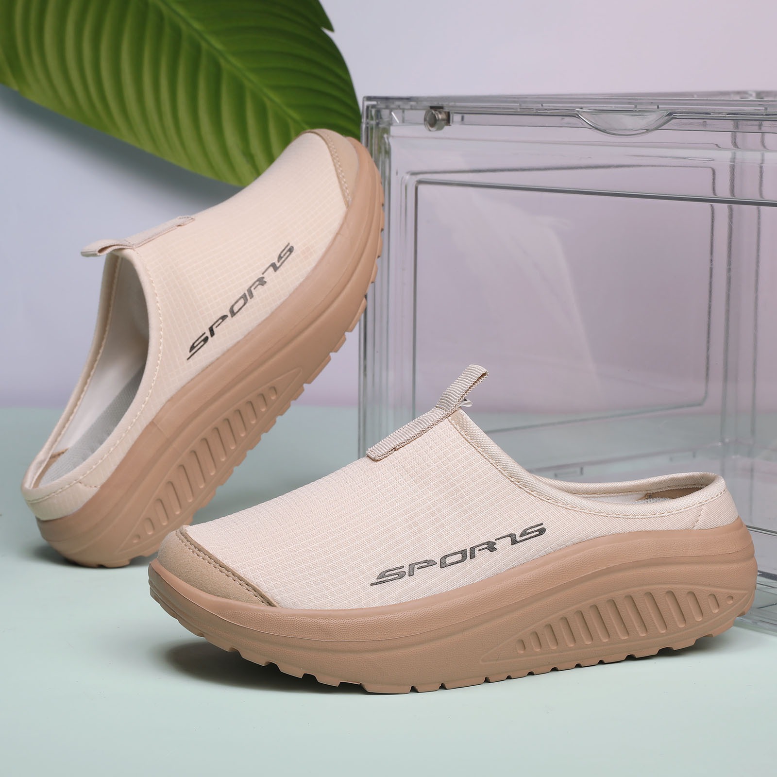 Women's Breathable Mesh Slip-On Sneakers