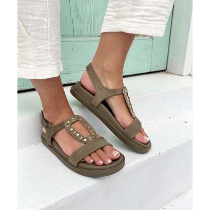 Comfort Memory Foam Strapped Sandals