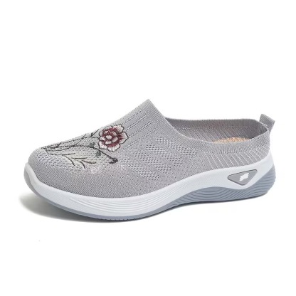 Women's Mesh Upper Lazy Slides