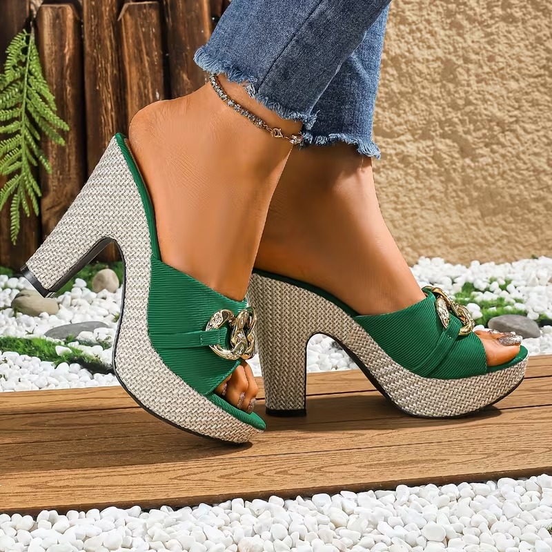 Women's Sexy Open-Toe Heels