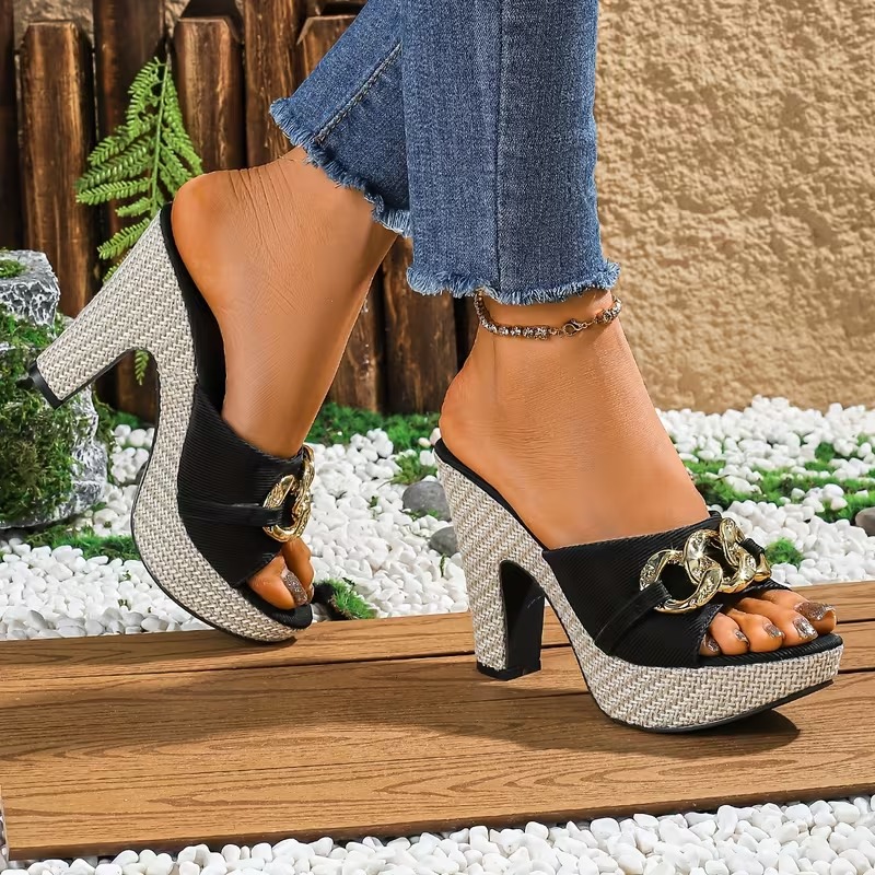 Women's Sexy Open-Toe Heels