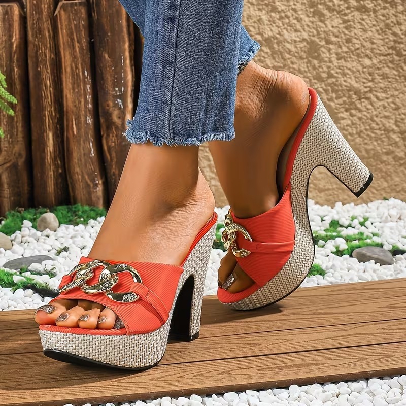 Women's Sexy Open-Toe Heels