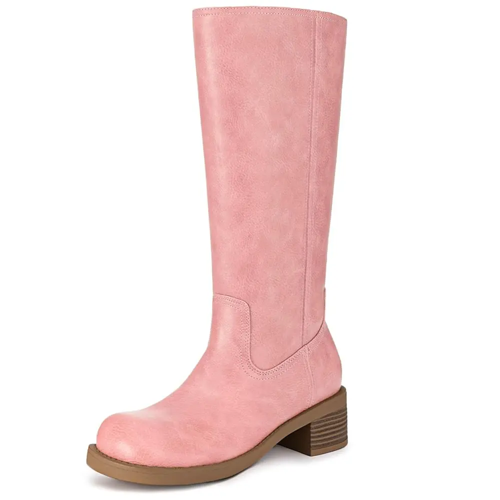 Women's Banana Knee High Boots