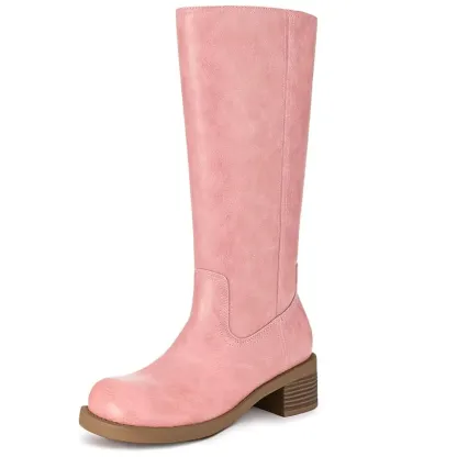 Women's Banana Knee High Boots