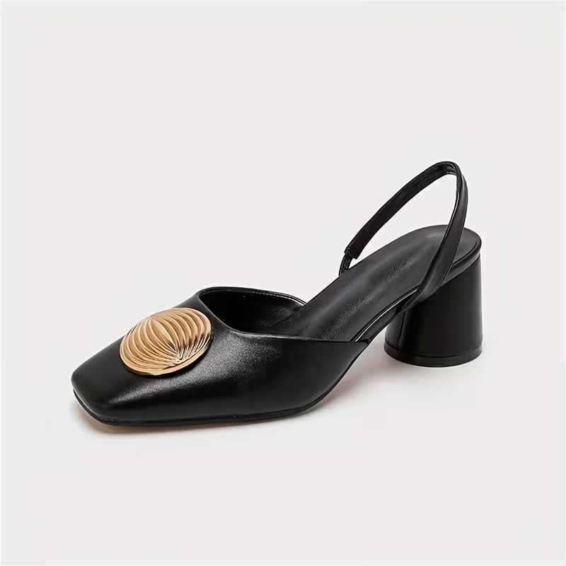 Women's New Closed Toe Heels