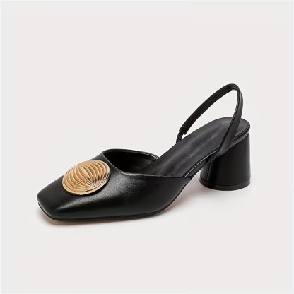 Women's New Closed Toe Heels