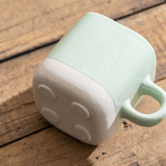 Color Glaze Hand Made Japanese Mug Office Household Retro Coffee Cup