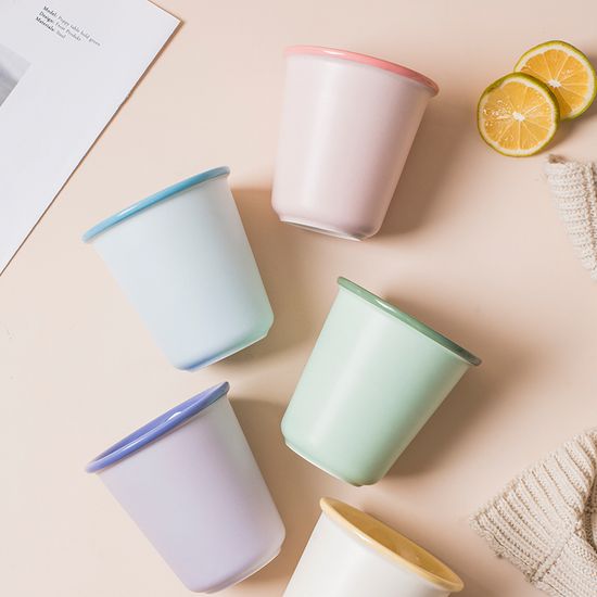 Matte Multi-Colored Espresso Cup Set Coffee Tea Ceramics Stoneware Mug