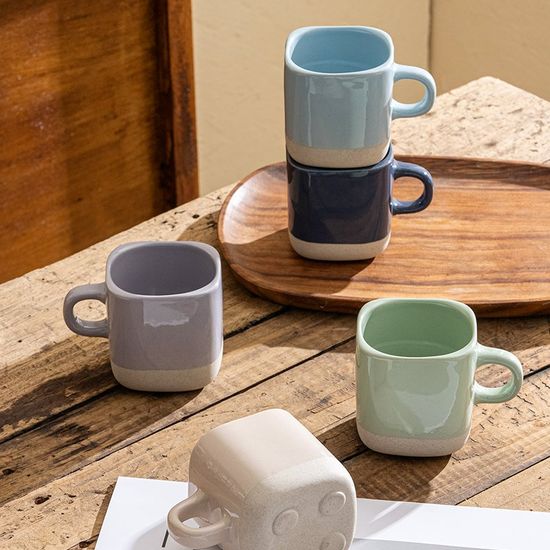 220ml 7.5oz Japanese Espresso Coffee Water Cup Ceramic Tea Cups