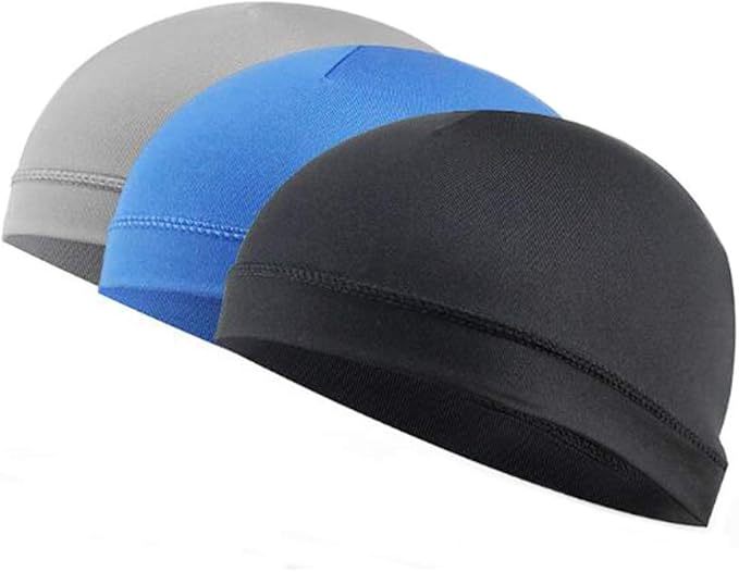 Helmet Skull Caps Sport Cycling Sweat Wicking Helmet Liner Quick Dry Running Hat for Men and Women