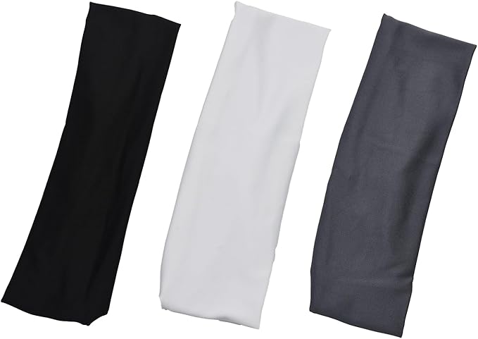 Sweat Headbands, Sports Headbands for Men Women, Head Band for Golf, Skiing,Tennis, Gym, Camping, Running, Cycling, Moisture Wicking Workout Headband