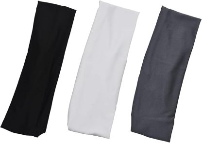 Sweat Headbands, Sports Headbands for Men Women, Head Band for Golf, Skiing,Tennis, Gym, Camping, Running, Cycling, Moisture Wicking Workout Headband