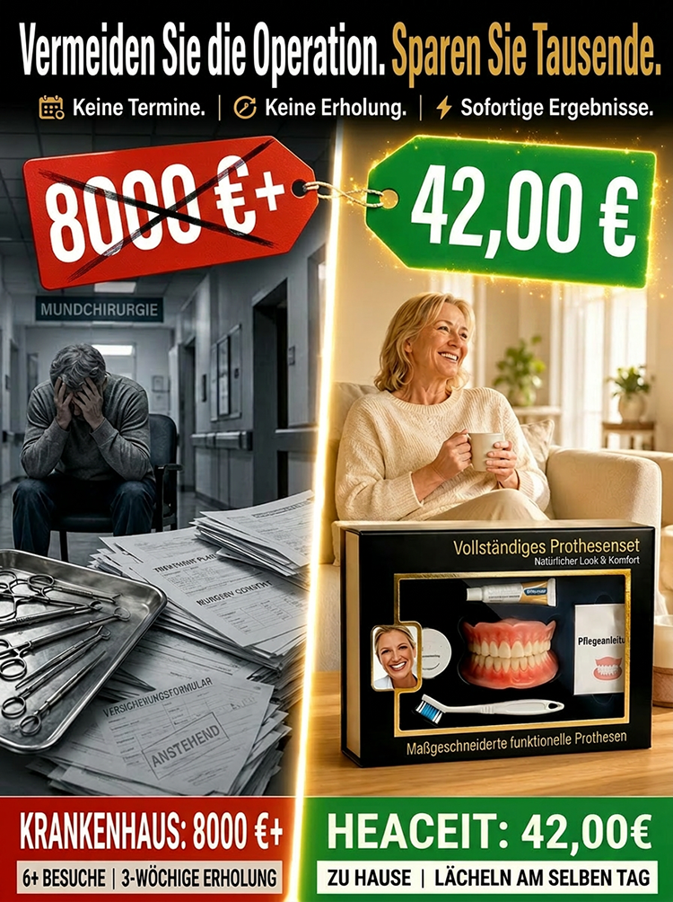 【Meister der Mundumgestaltung】 – Wir schenken Ihnen ein Komplettset für ein perfektes Lächeln