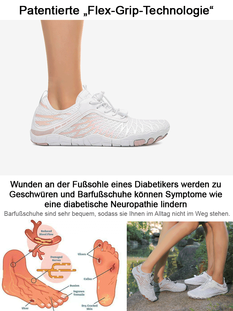 【Für spezielle Fußformen geeignet】Weite Diabetiker-Schuhe zur Korrektur von Hallux Valgus