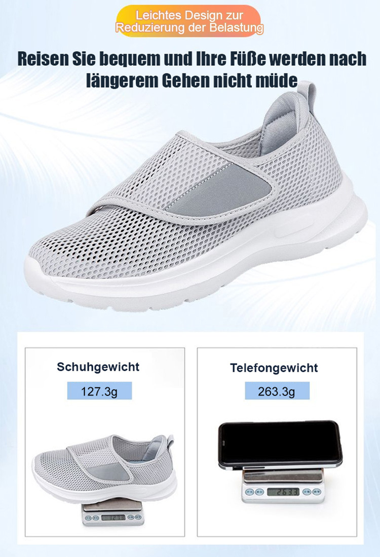 Sommer ältere Schuhe fett und weit Freizeitschuhe