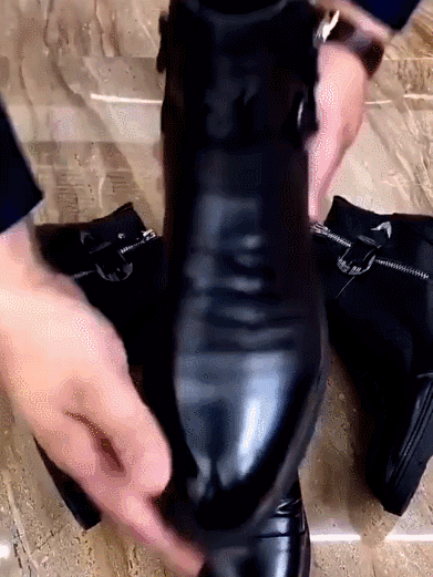 Herren-Martin-Stiefel im Vintage-Look