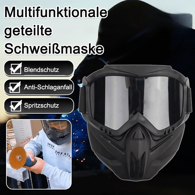 Multifunktionaler geteilter Schweißhelm