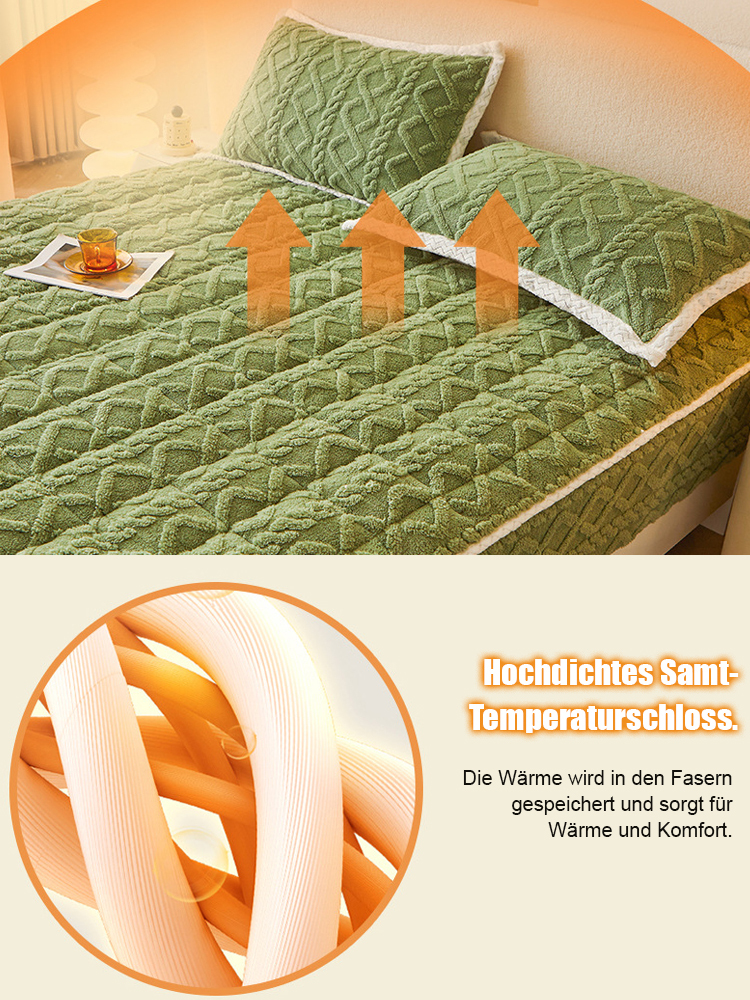 Antibakterielles Baumwollbettlaken aus Maissamt