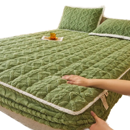 Antibakterielles Baumwollbettlaken aus Maissamt