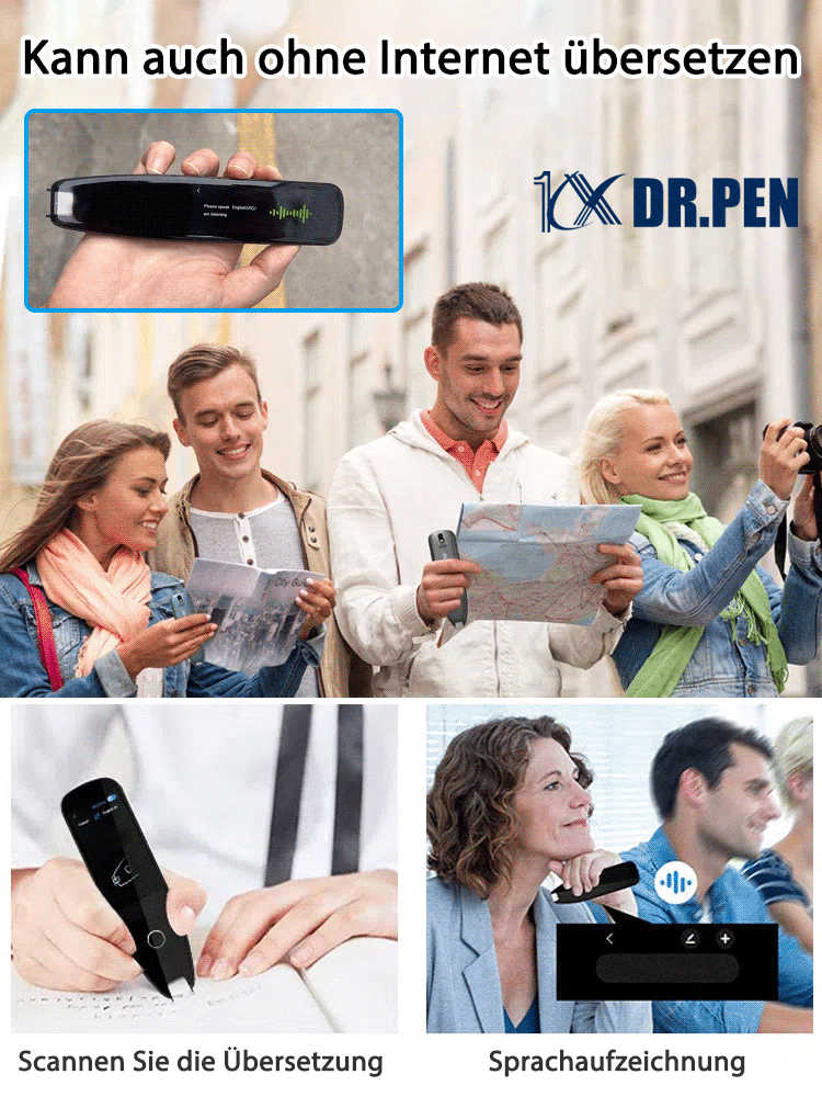 116 Arten von Sprache Scans Lesestift