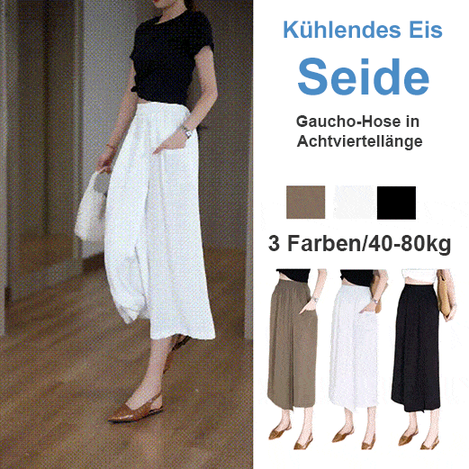 Vielseitige Acht-Minuten-Kleidungshose im Schlabberlook