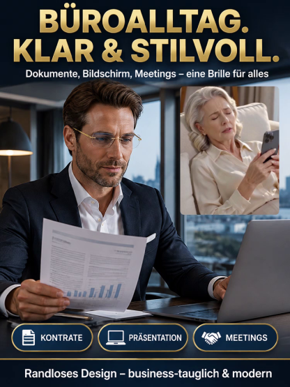 👓 HD-Optik Multifokale Lesebrille: 12g Ultraleicht mit 99% Blaulichtfilter & Fototrop-Technologie – 50% Rabatt