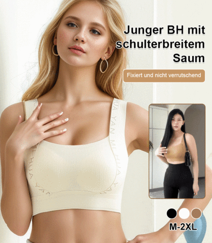 Hochelastische, breite Riemen, nicht abfärbende Unterwäsche