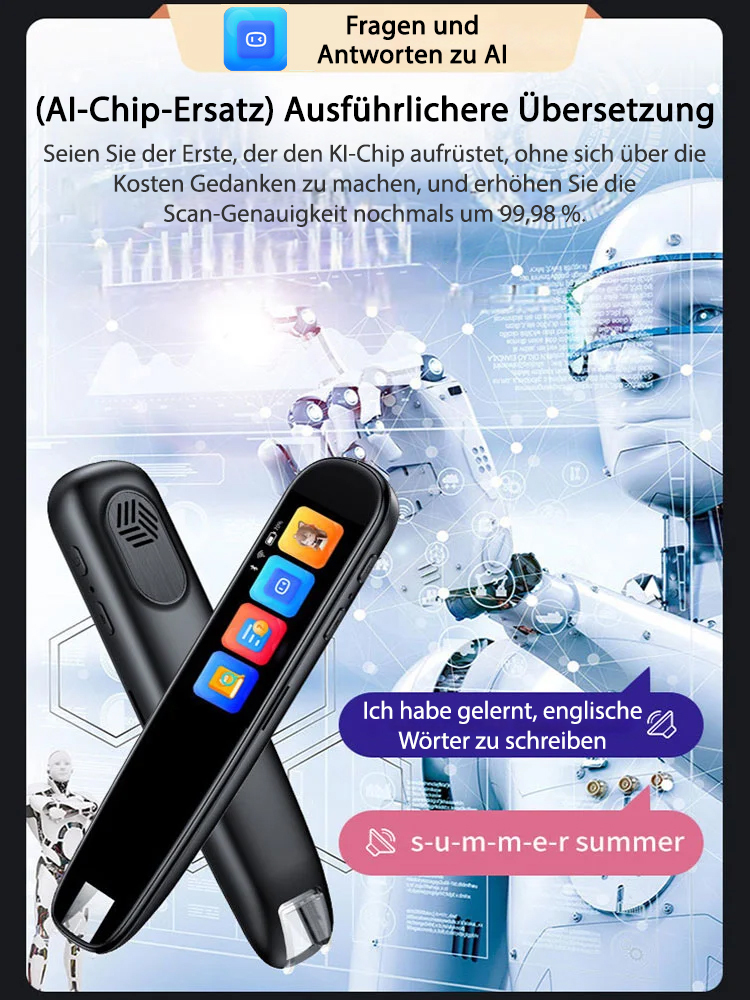 116 Arten von Sprache Scans Lesestift