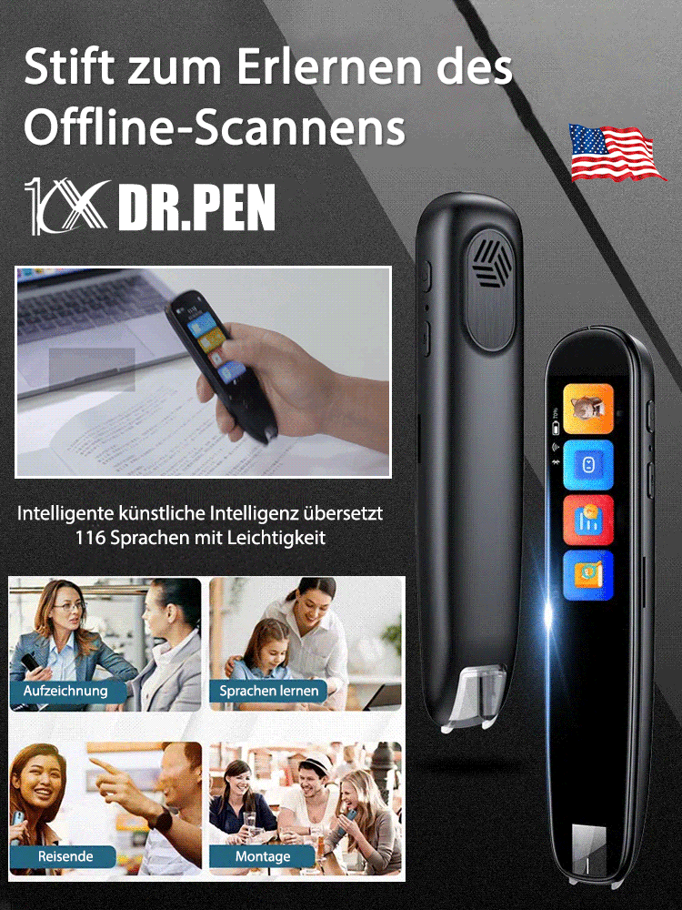 116 Arten von Sprache Scans Lesestift