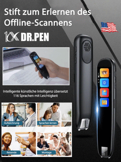 116 Arten von Sprache Scans Lesestift