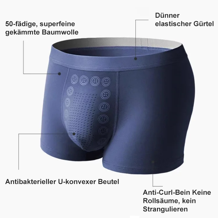 ⚡ 4 Stück zum Preis von 1: Die revolutionäre Magnettherapie-Unterwäsche für echte Männer-Vitalität!