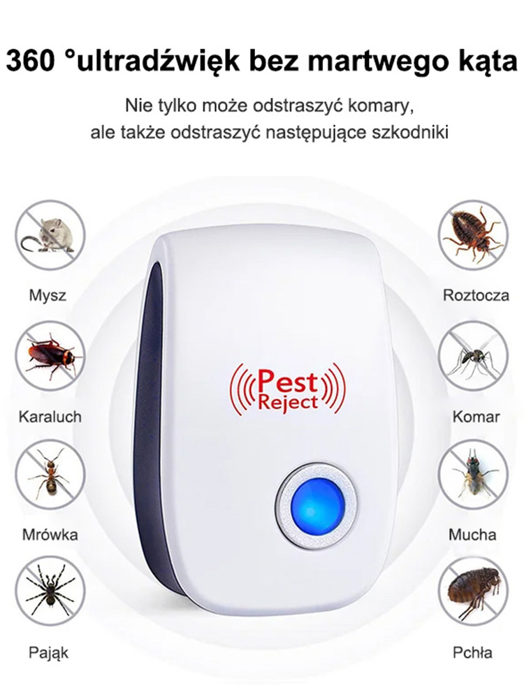 Ultraschall Insektenschutzmittel