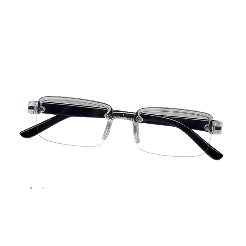 TÜV SÜD-zertifizierte Smart-Zoom-Kristall-Lesebrille, 99,9 %+ Blaulichtschutz, für Nah- und Fernsicht