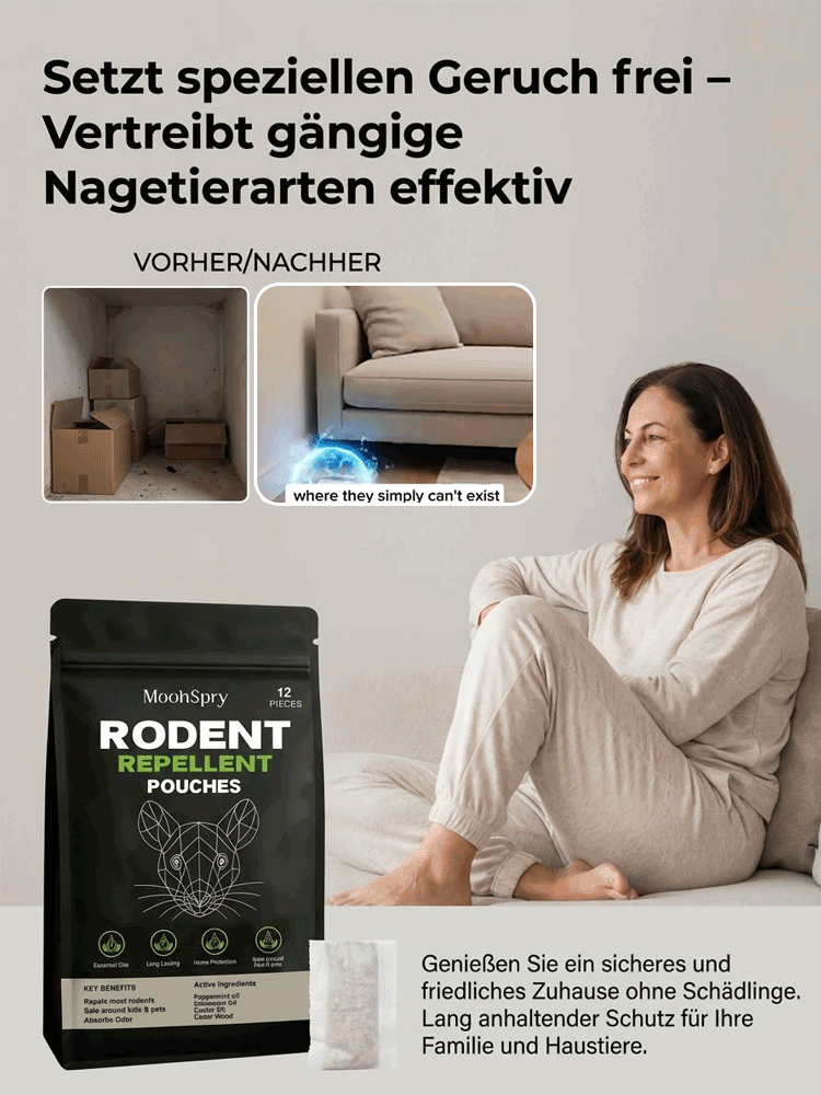Haushaltsmittel gegen Nageschäden durch Nagetiere