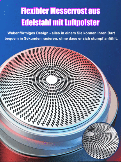 Saubere, sanfte Reinigung elektrischer Minirasierer