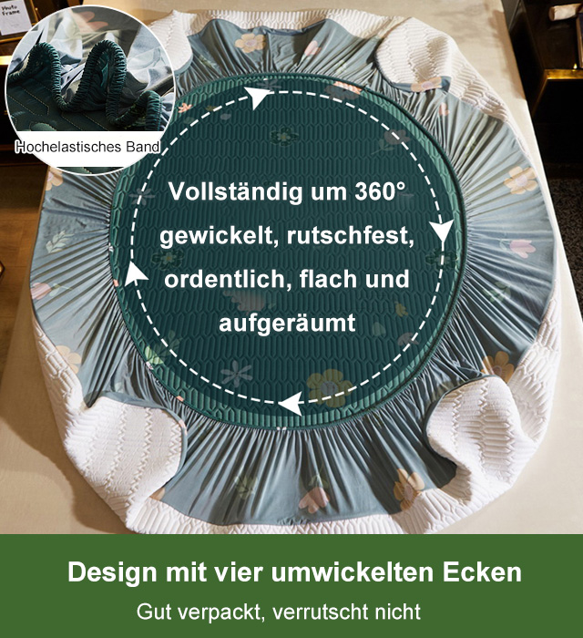 Neues atmungsaktives Laken mit Gummiband