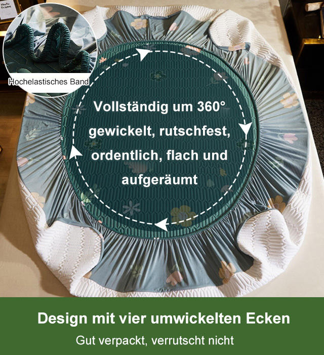 Neues atmungsaktives Laken mit Gummiband