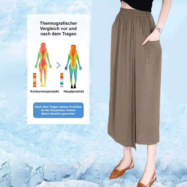 Vielseitige Acht-Minuten-Kleidungshose im Schlabberlook