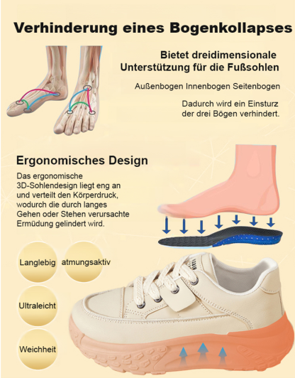 🦶 Vielseitige Sportschuhe mit dicker Sohle, die die Körpergröße erhöhen, rutschfest sind, Fußgewölbeunterstützung bieten und Ermüdung beim Gehen verhindern. 🚶 Fettverbrennend und ermüdungshemmend für den Alltag