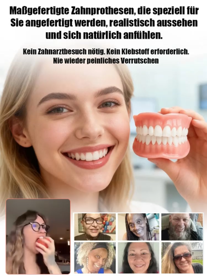 Weiche Vollprothese Verkleidungssatz