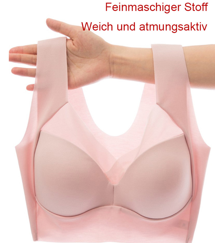 Ultradünner, einteiliger Latex-Verstell-BH