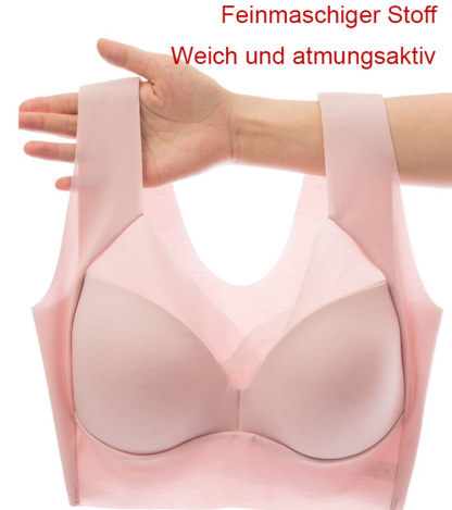 Ultradünner, einteiliger Latex-Verstell-BH