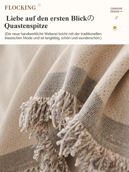 Doppelseitiger Chenille-Sofabezug