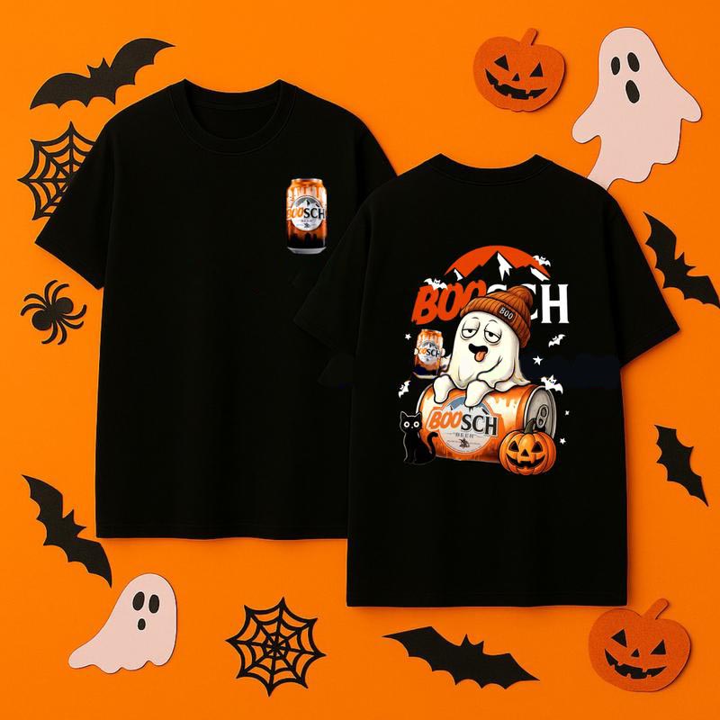 Beer Halloween Shirt – Funny Ghost on Beer Can Design for Men and Women