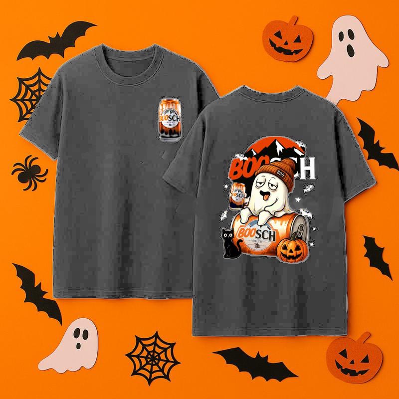 Beer Halloween Shirt – Funny Ghost on Beer Can Design for Men and Women